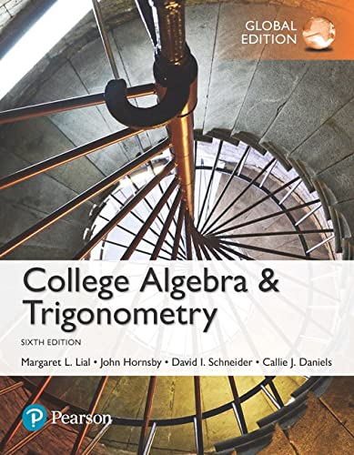 Algopix Similar Product 9 - College Algebra and Trigonometry