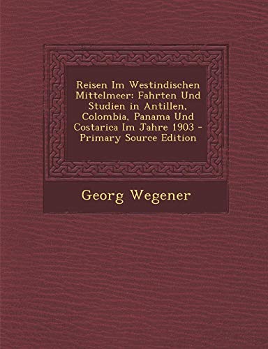 Algopix Similar Product 18 - Reisen Im Westindischen Mittelmeer