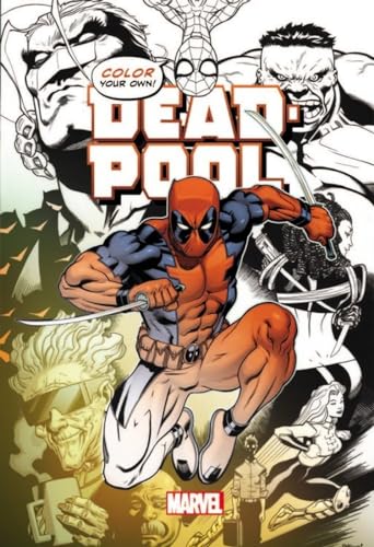 Algopix Similar Product 6 - Color Your Own Deadpool