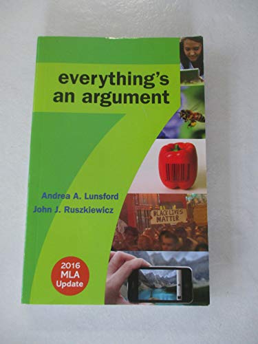Algopix Similar Product 2 - Everythings an Argument with 2016 MLA