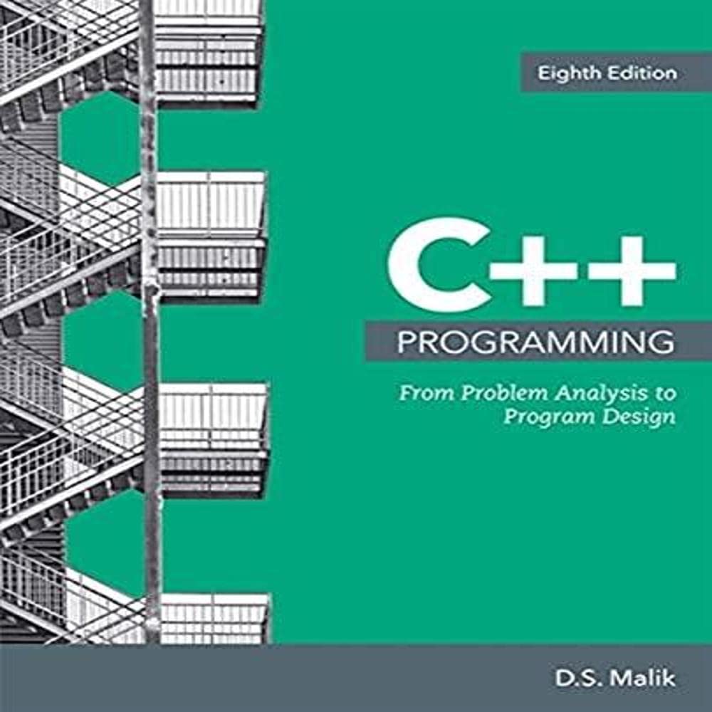 Algopix Similar Product 14 - C Programming From Problem Analysis