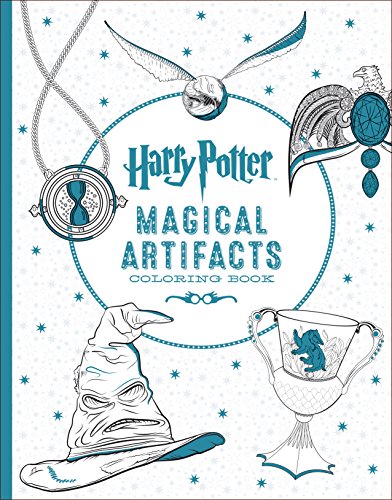 Algopix Similar Product 8 - Harry Potter Magical Artifacts Coloring