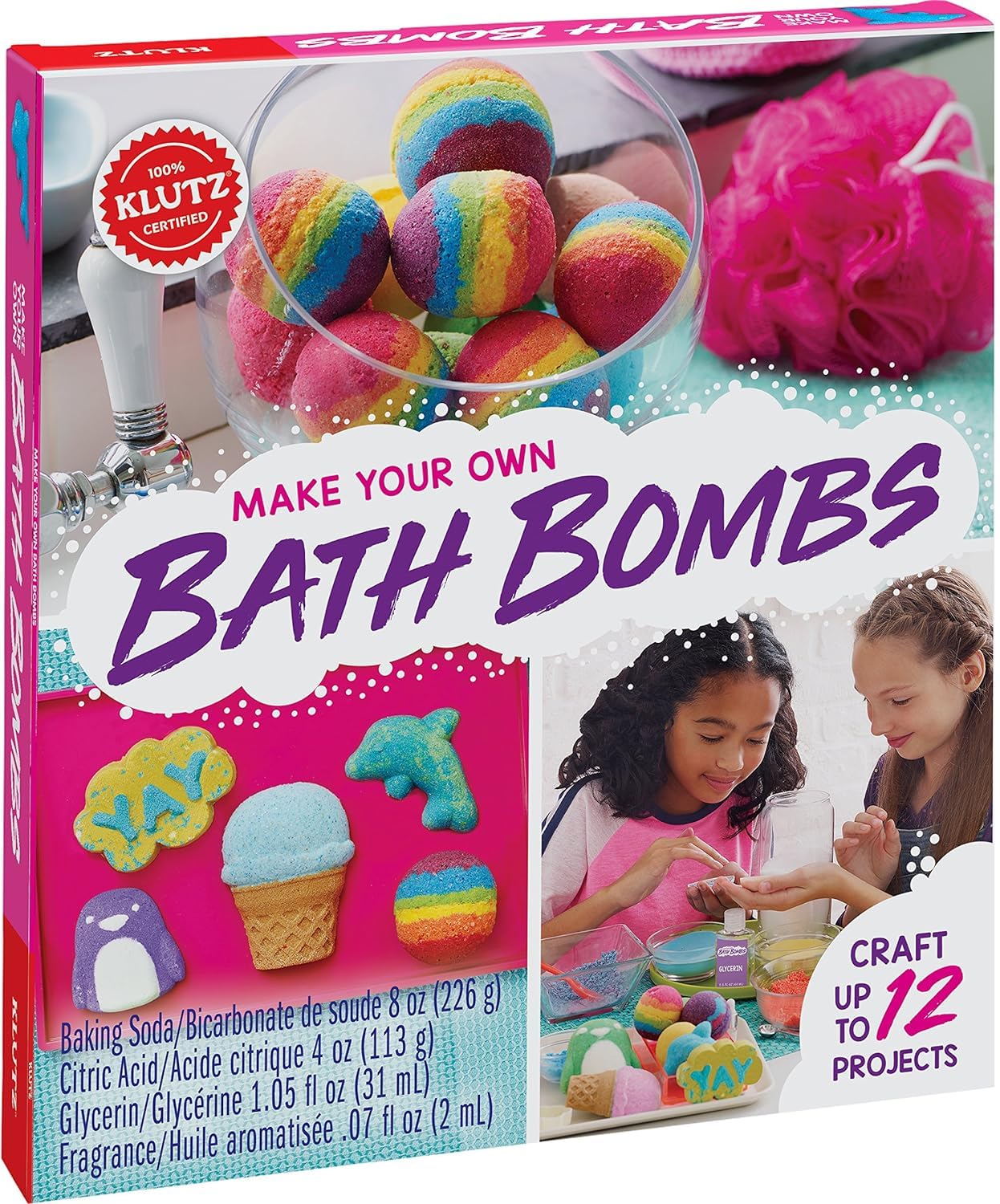 Algopix Similar Product 2 - KLUTZ Make Your Own Bath Bombs Activity