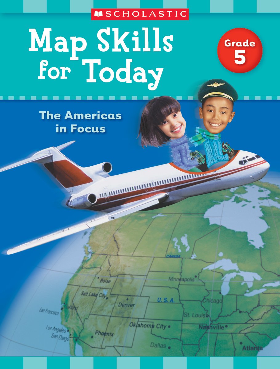 Algopix Similar Product 12 - Map Skills for Today Grade 5 The