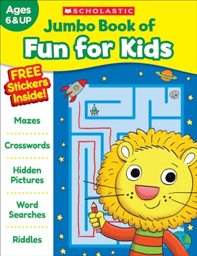 Algopix Similar Product 17 - Jumbo Book of Fun for Kids Workbook