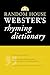 Algopix Similar Product 10 - Random House Websters Rhyming