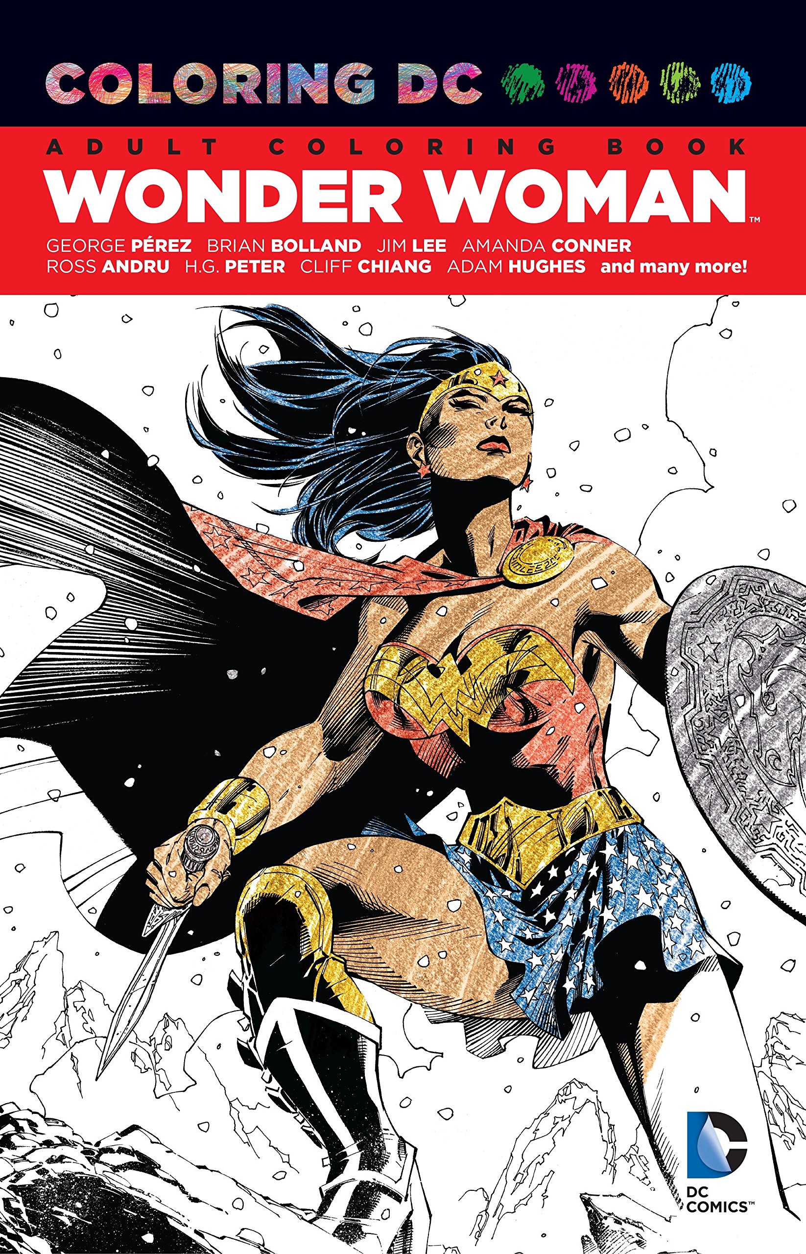 Algopix Similar Product 18 - Wonder Woman Adult Coloring Book