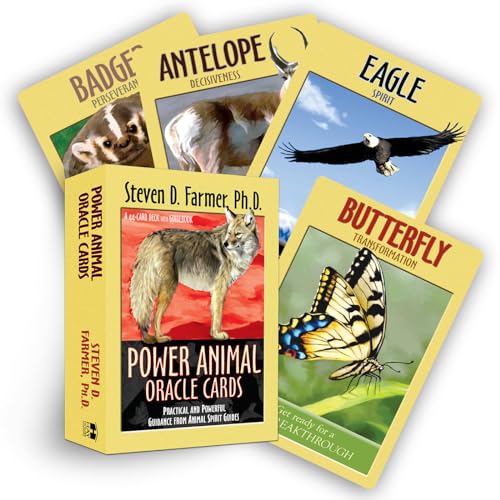 Algopix Similar Product 7 - Power Animal Oracle Cards Practical