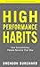 Algopix Similar Product 6 - High Performance Habits How