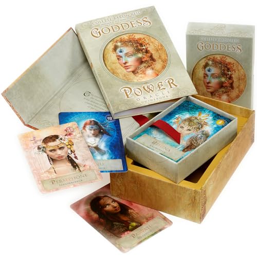Algopix Similar Product 3 - Goddess Power Oracle Deluxe Keepsake