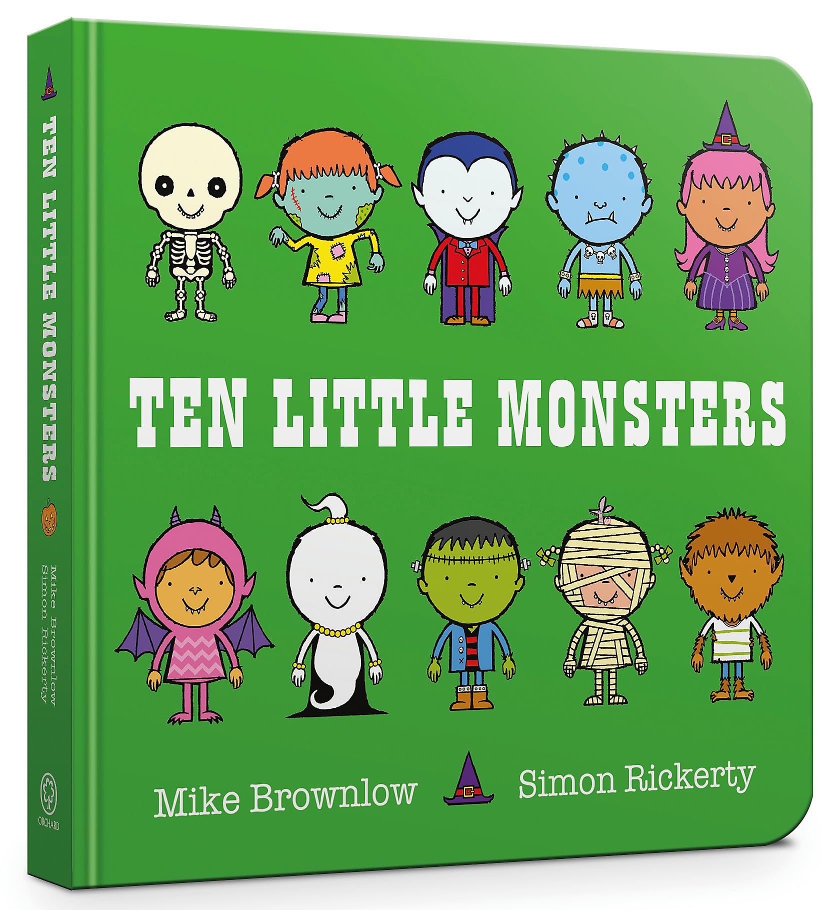 Algopix Similar Product 14 - Ten Little Monsters Board Book