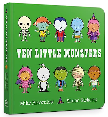 Algopix Similar Product 16 - Ten Little Monsters Board Book