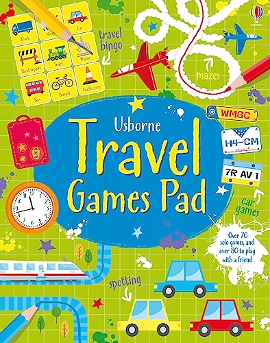 Algopix Similar Product 9 - Travel Games Pad (Tear-off Pads)