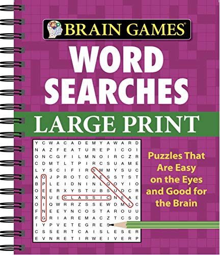 Algopix Similar Product 15 - Brain Games  Word Searches  Large