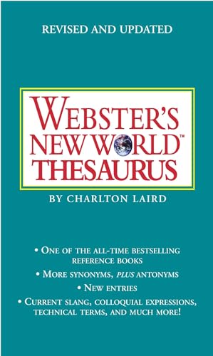 Algopix Similar Product 8 - Websters New World Thesaurus Third
