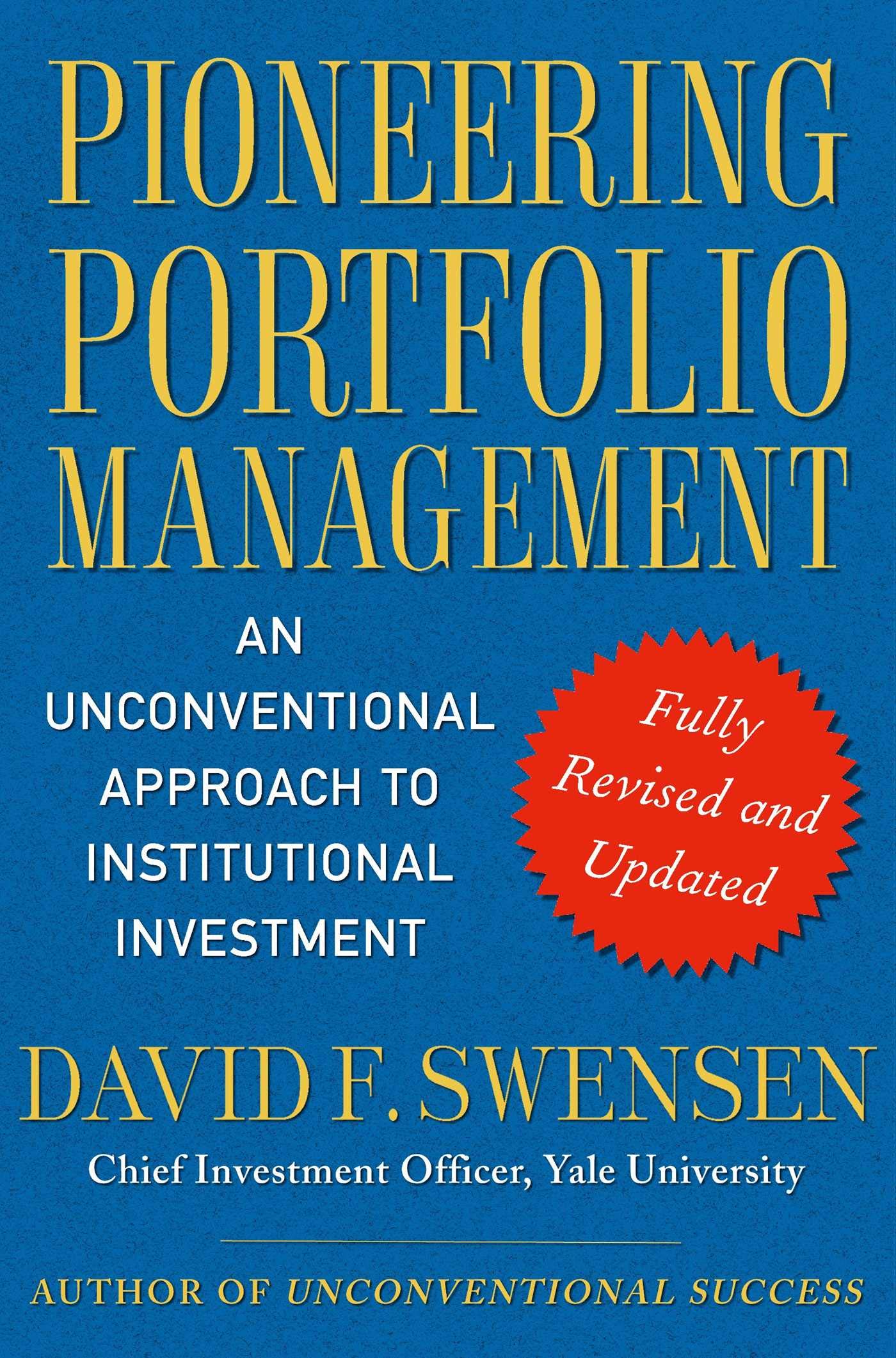 Algopix Similar Product 12 - Pioneering Portfolio Management An