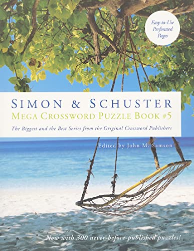 Algopix Similar Product 16 - Simon  Schuster Mega Crossword Puzzle