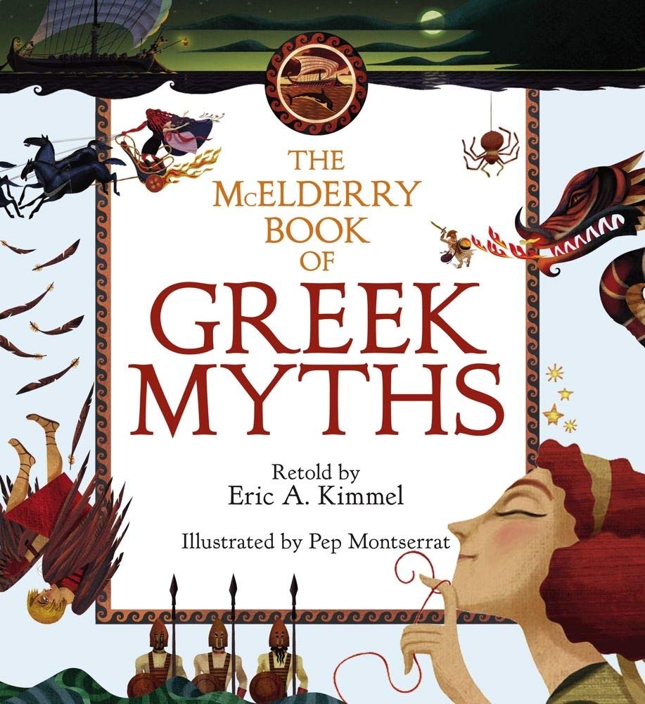 Algopix Similar Product 4 - The McElderry Book of Greek Myths
