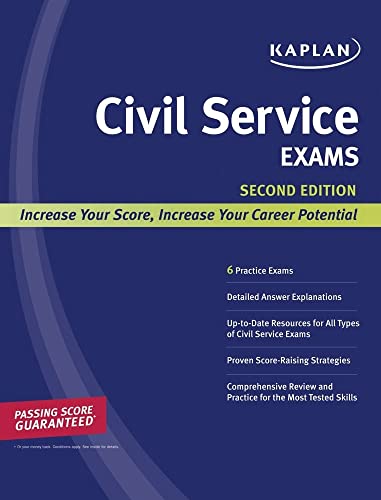 Algopix Similar Product 13 - Kaplan Civil Service Exams Kaplan Test