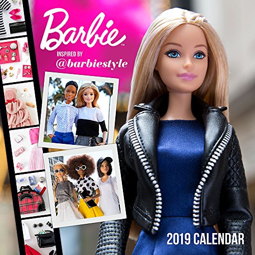 Algopix Similar Product 2 - Barbie @barbiestyle 2019 Wall Calendar