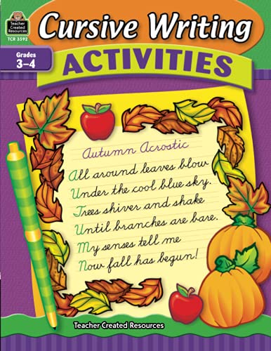 Algopix Similar Product 1 - Cursive Writing Activities