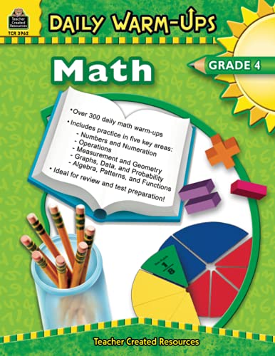 Algopix Similar Product 9 - Daily WarmUps Math Grade 4 Math
