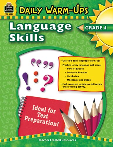Algopix Similar Product 11 - Daily WarmUps Language Skills Grade