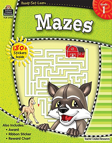 Algopix Similar Product 19 - ReadySetLearn Mazes Grade 1 from
