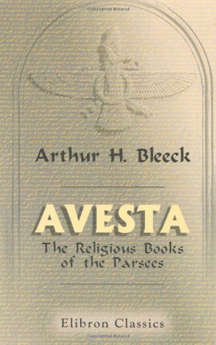 Algopix Similar Product 13 - Avesta The Religious Books of the