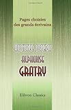 Algopix Similar Product 3 - Pages choisies des grands crivains