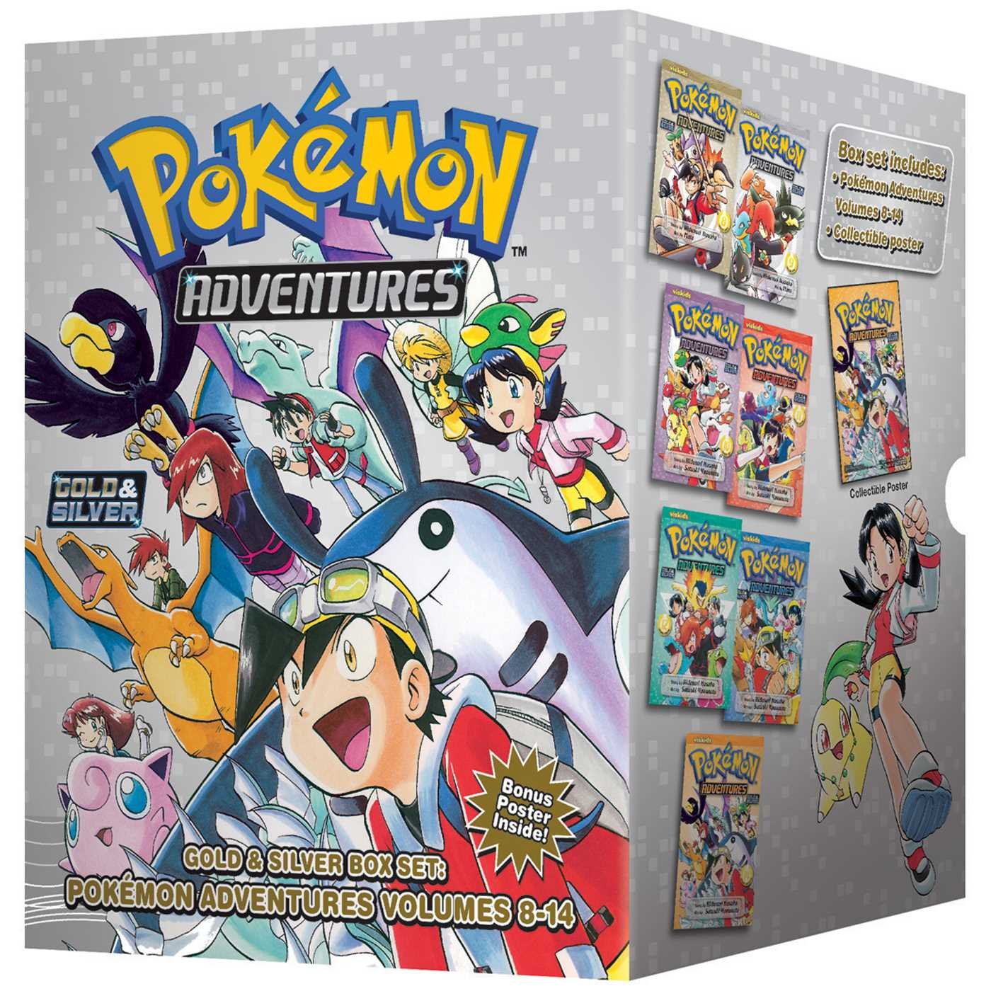 Algopix Similar Product 15 - Pokmon Adventures Gold  Silver Box