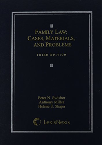 Algopix Similar Product 9 - Family Law Cases Materials and