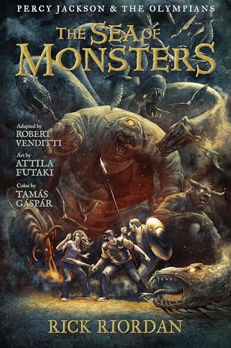 Algopix Similar Product 20 - The Sea of Monsters The Graphic Novel
