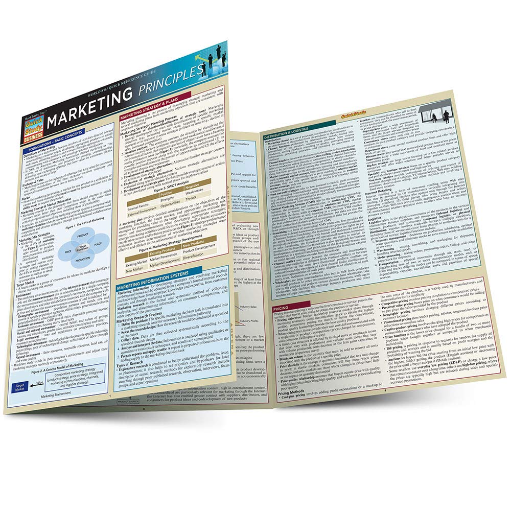 Algopix Similar Product 16 - Marketing Principles Quick Study
