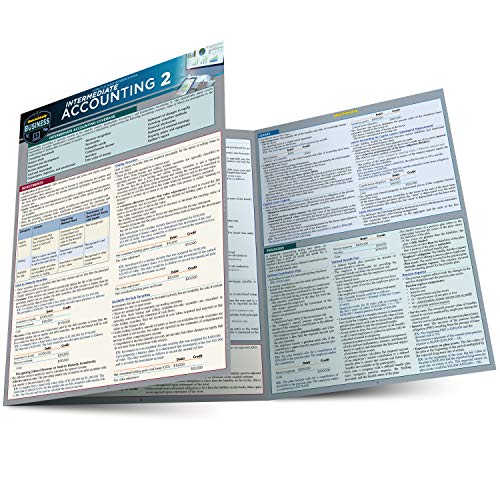 Algopix Similar Product 12 - Intermediate Accounting 2 a QuickStudy
