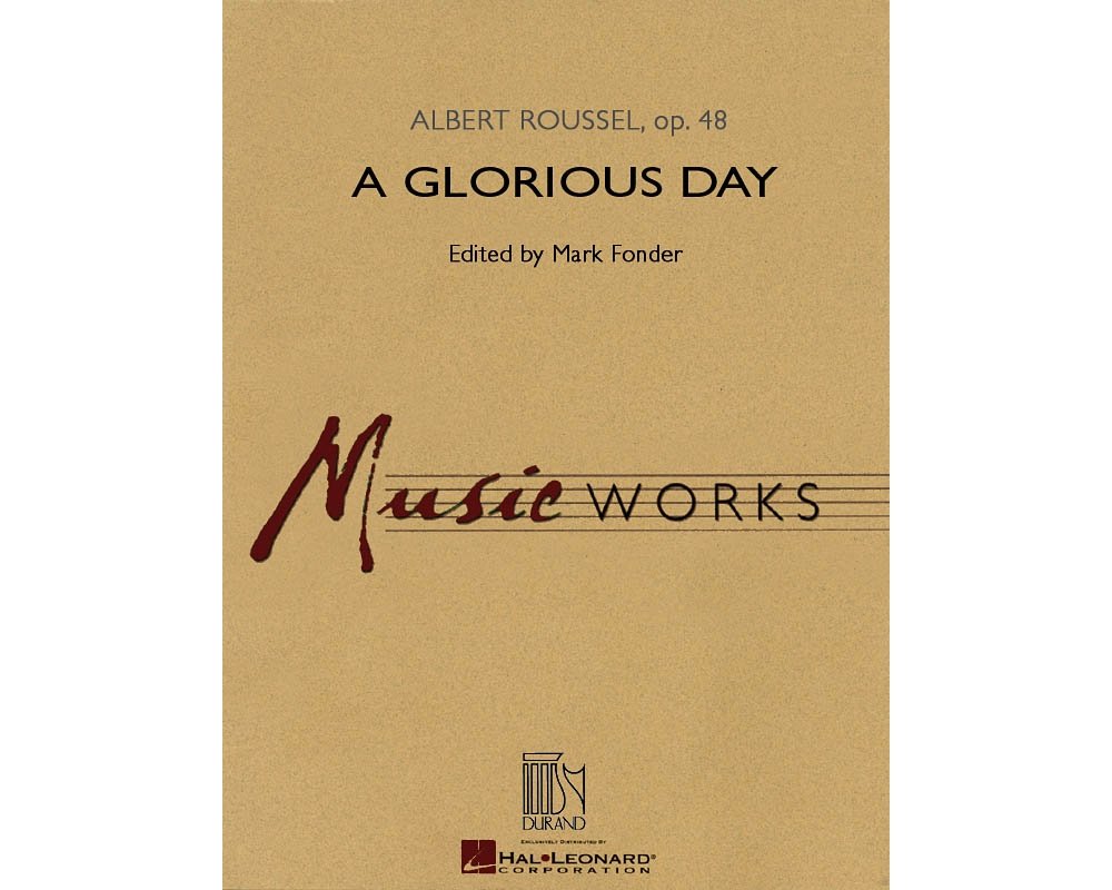 Algopix Similar Product 15 - A Glorious Day (Music Works)