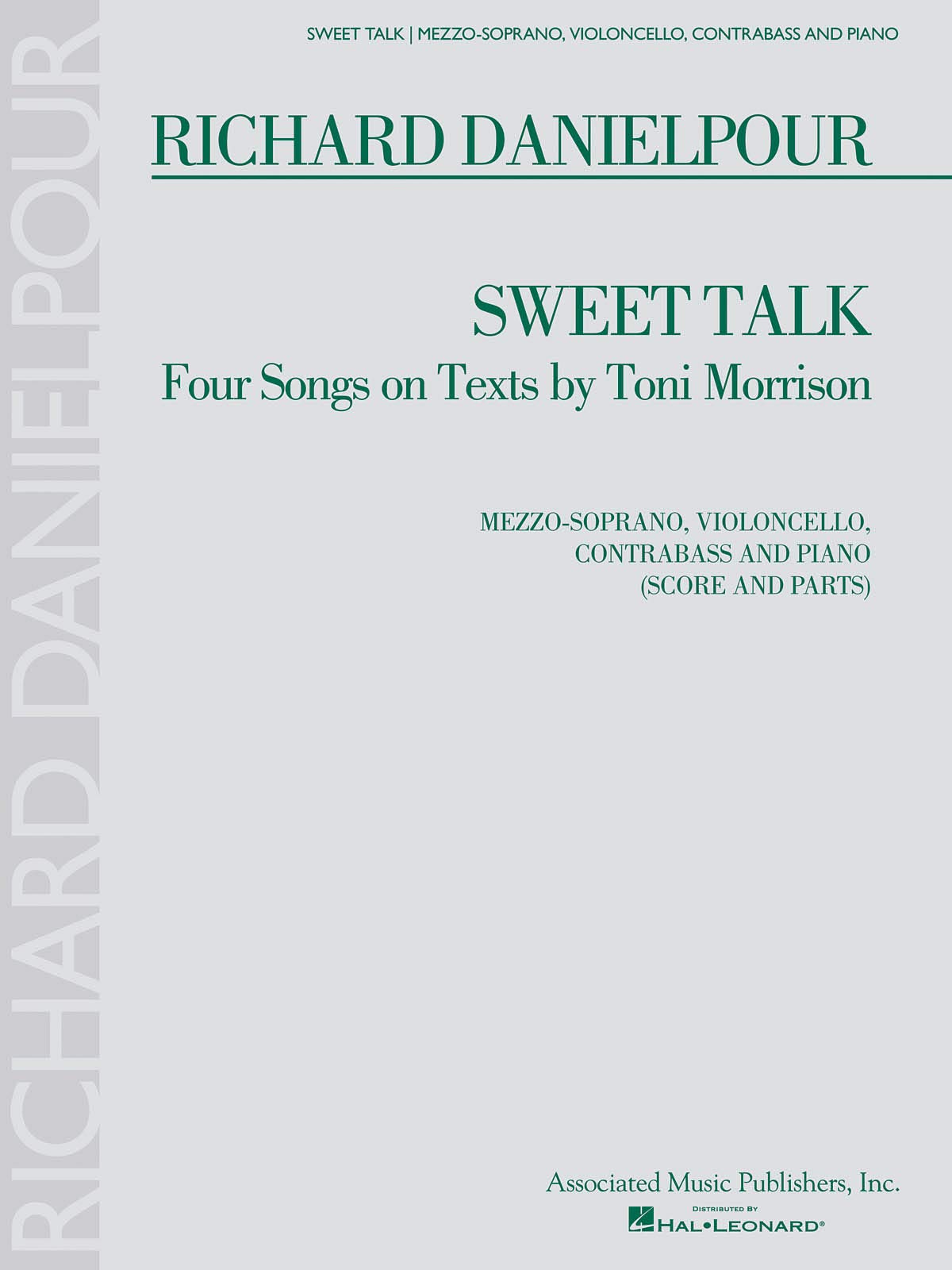 Algopix Similar Product 10 - Richard Danielpour - Sweet Talk
