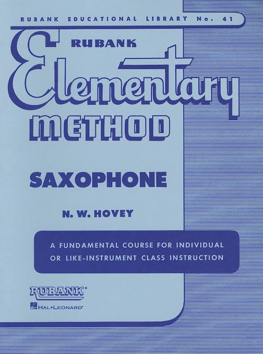 Algopix Similar Product 1 - Rubank Elementary Method  Saxophone