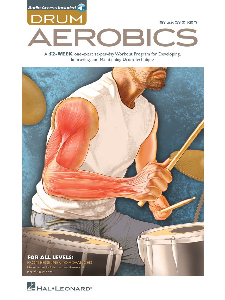 Algopix Similar Product 17 - Drum Aerobics (Bk/Online Audio)