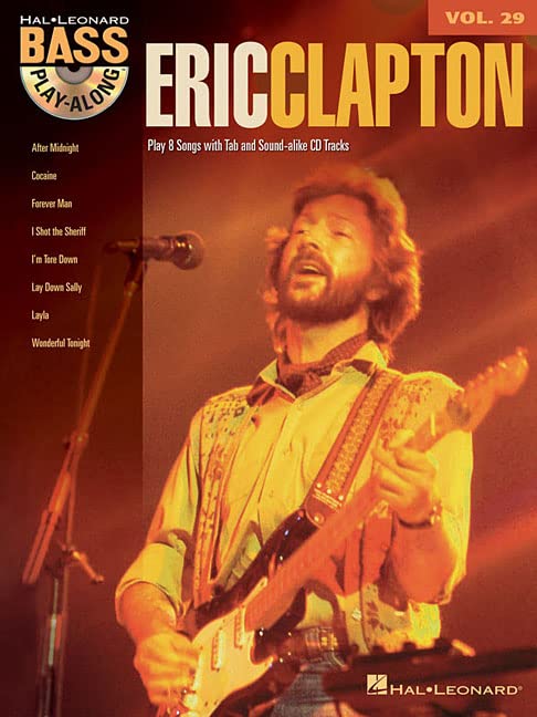 Algopix Similar Product 15 - Eric Clapton Bass PlayAlong Volume 29