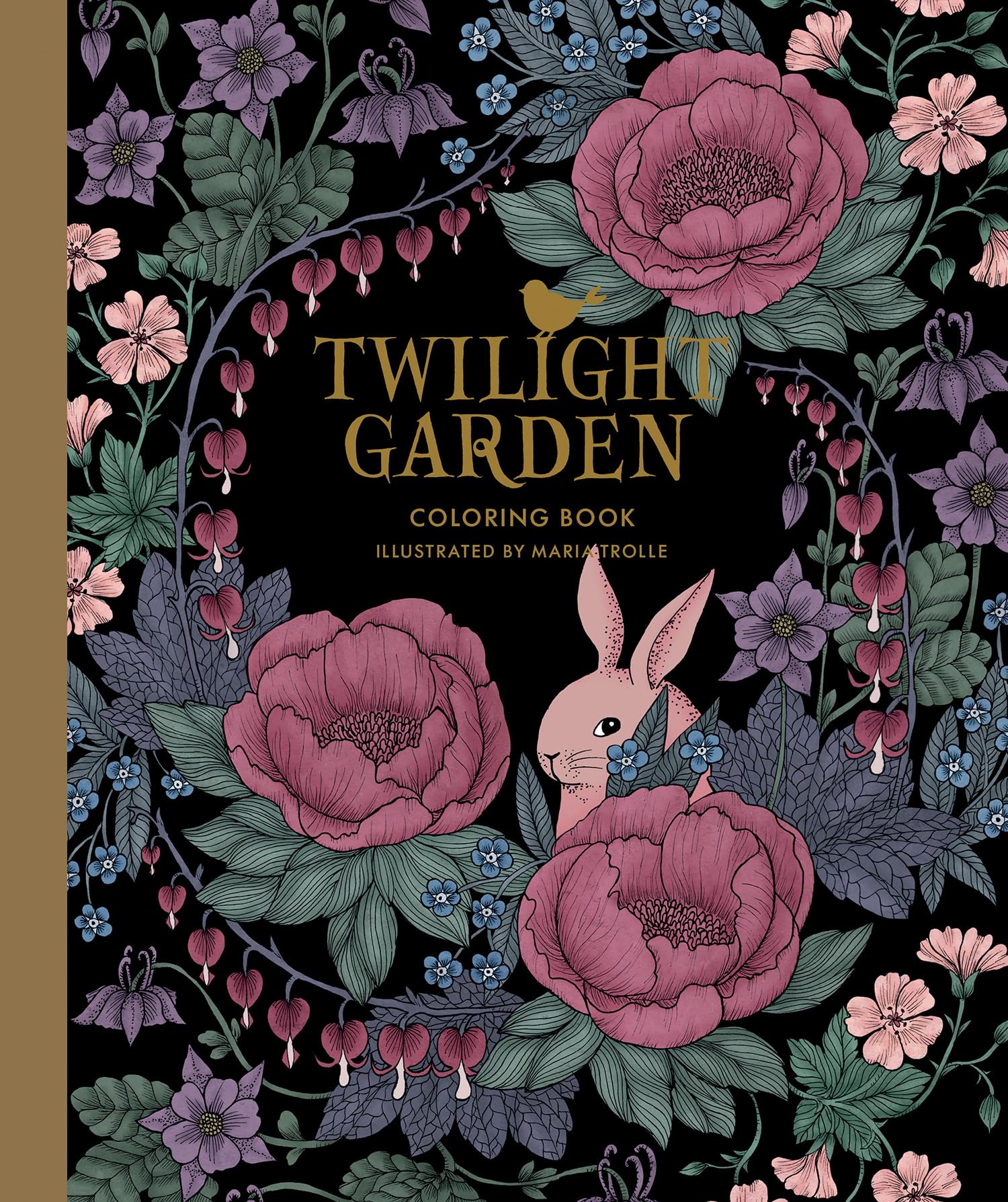 Algopix Similar Product 13 - Twilight Garden Coloring Book