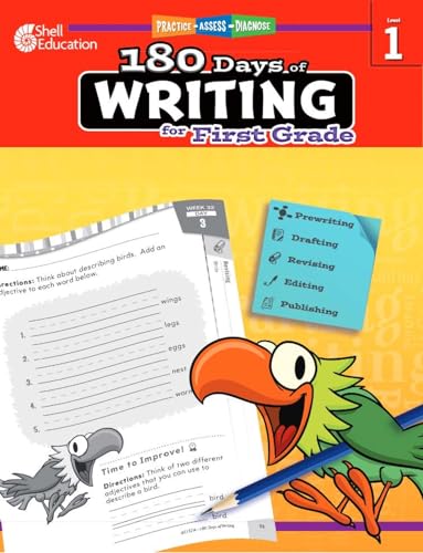 Algopix Similar Product 17 - 180 Days of Writing for First Grade 