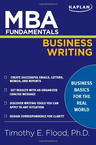 Algopix Similar Product 20 - MBA Fundamentals Business Writing