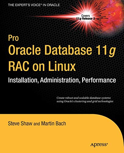 Algopix Similar Product 15 - Pro Oracle Database 11g RAC on Linux