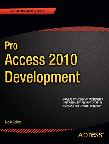 Algopix Similar Product 6 - Pro Access 2010 Development Experts