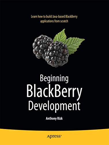 Algopix Similar Product 14 - Beginning BlackBerry Development Books