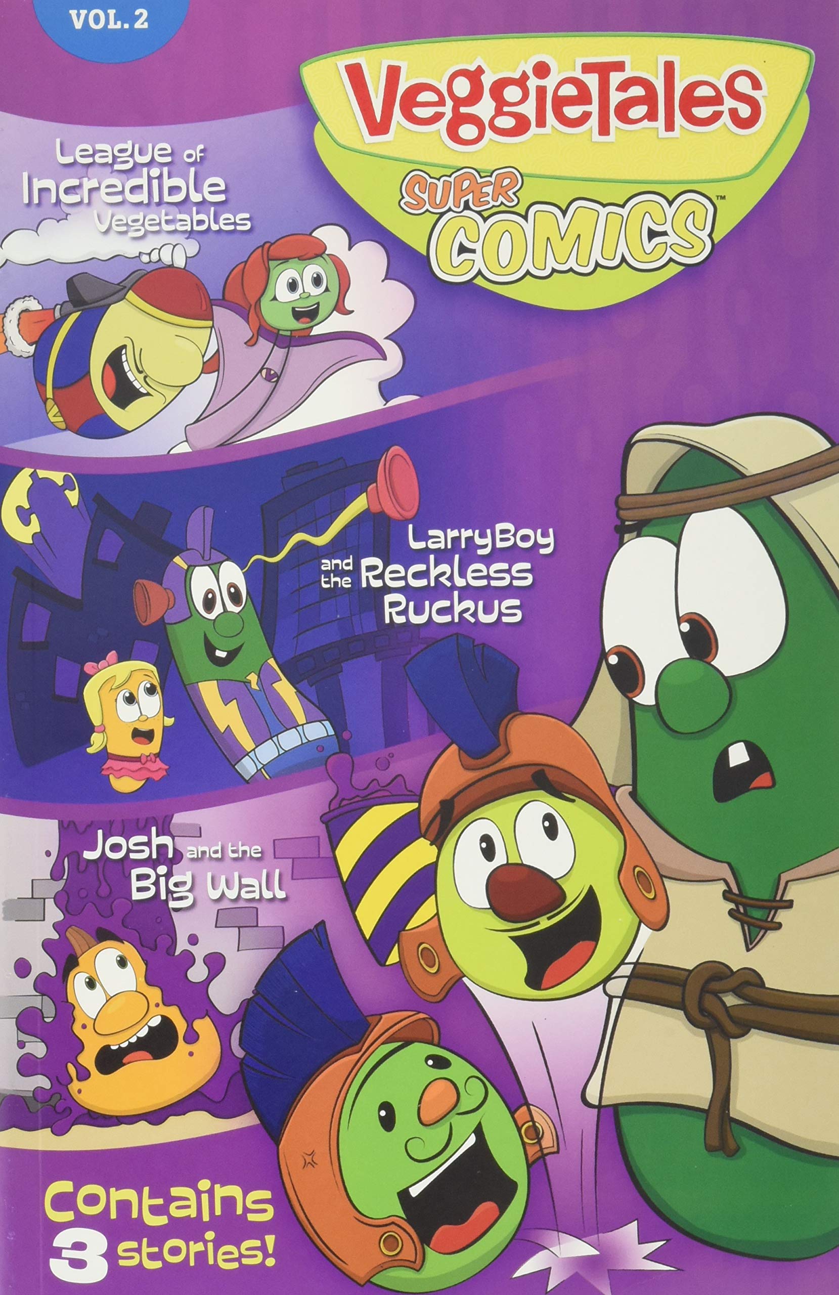 Algopix Similar Product 17 - VeggieTales SuperComics: Vol 2