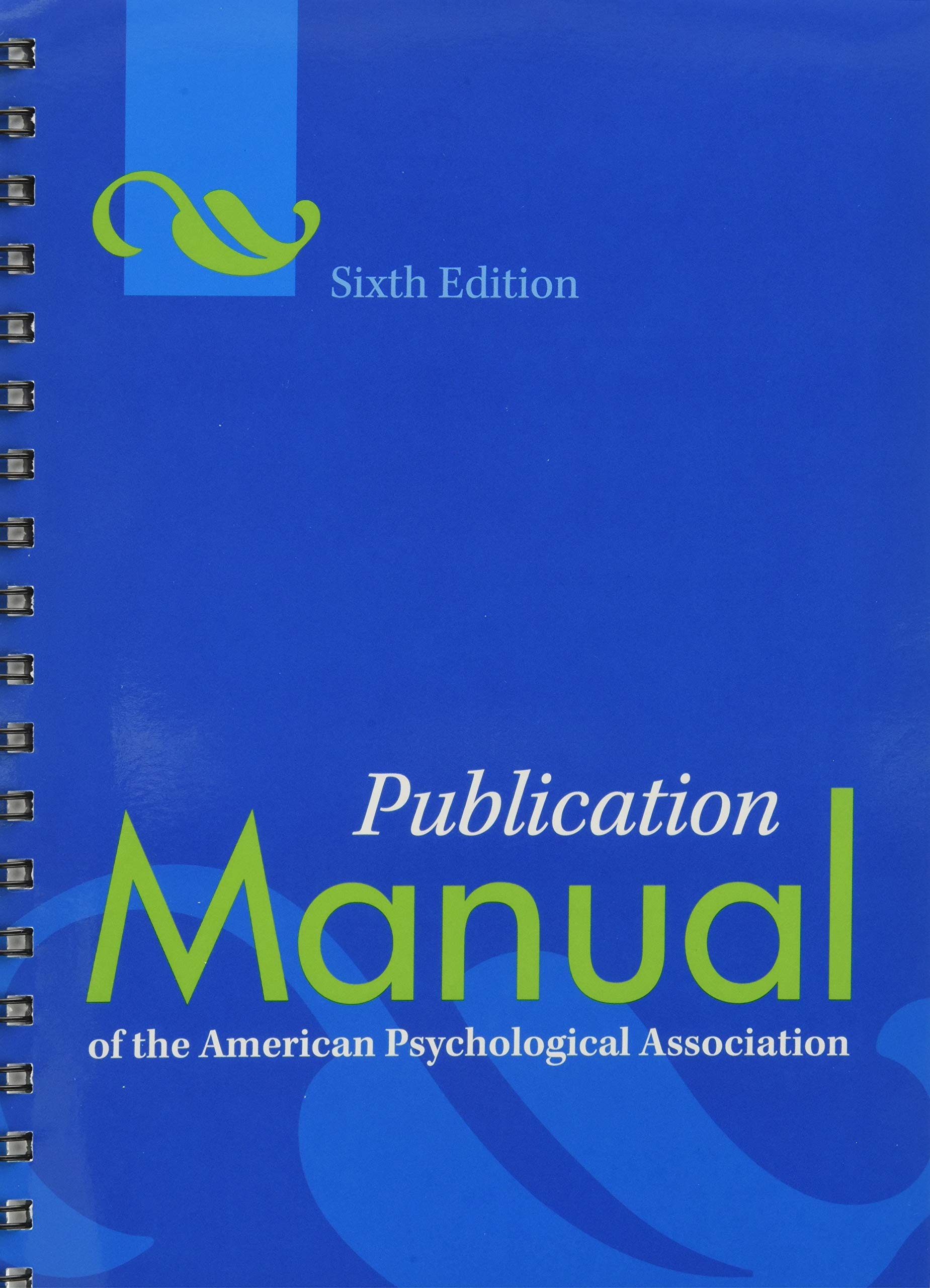 Algopix Similar Product 4 - Publication Manual of the American