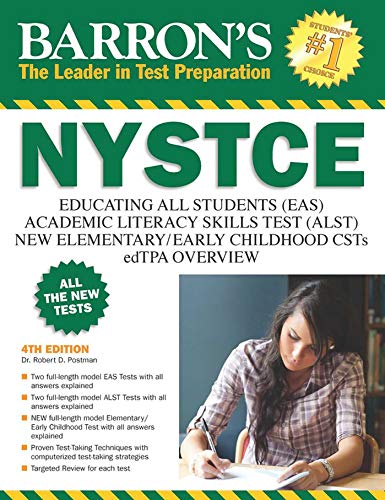 Algopix Similar Product 19 - Barrons NYSTCE 4th Edition EAS 