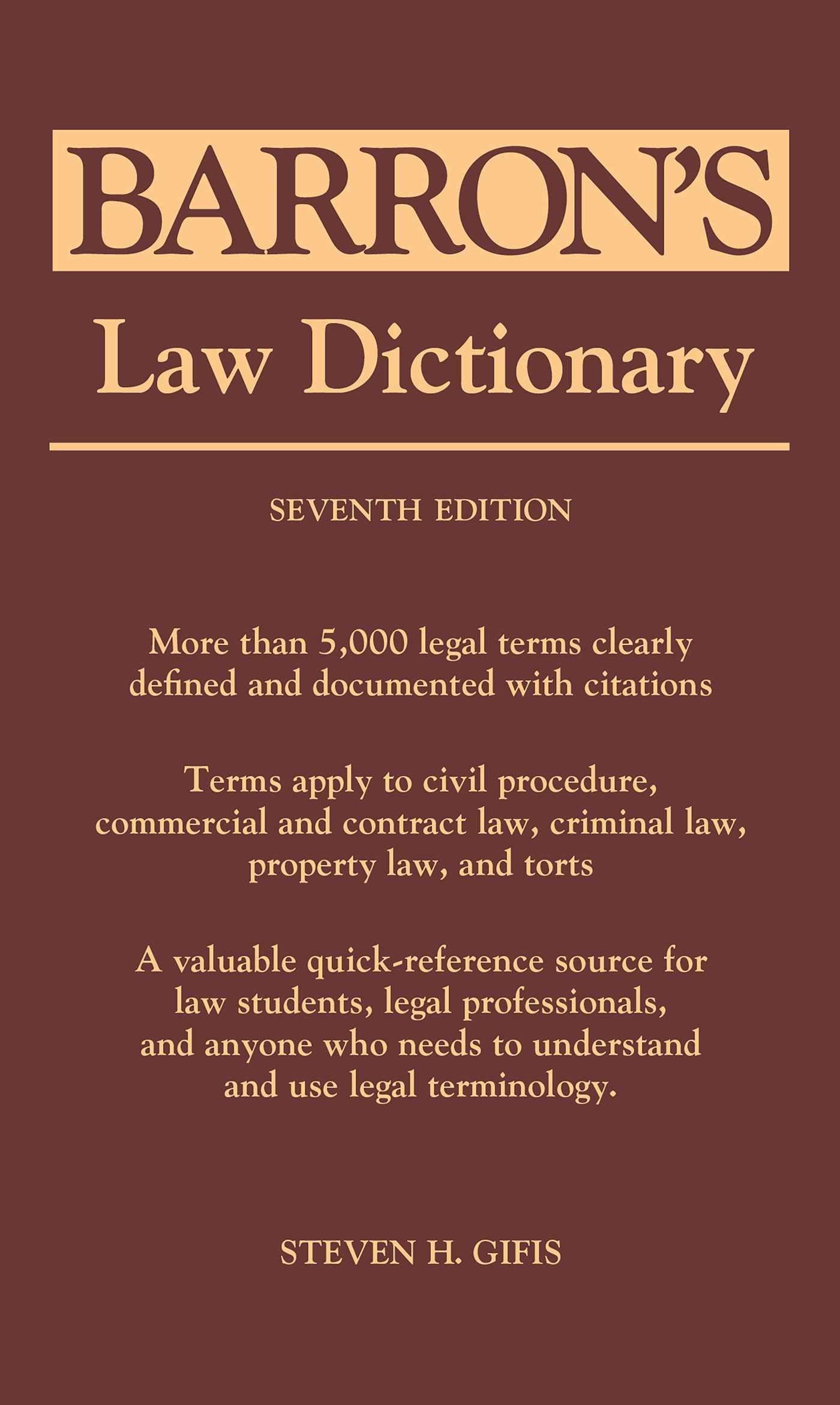 Algopix Similar Product 6 - Law Dictionary
